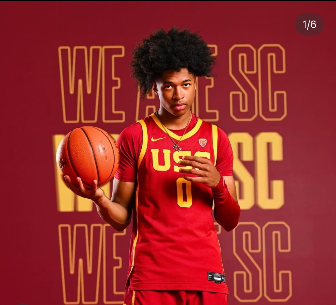 📸San Diego transfer Kevin Patton Jr. on his visit to USC ⤵️ #fighton