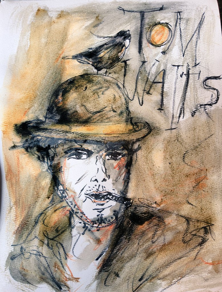L'unique Tom Waits

Encre et aquarelle sur papier aquarelle 

#arts #aquarelle #rock #blues #tomwaits #watercolorpainting #illustration #aquarelle #sketches