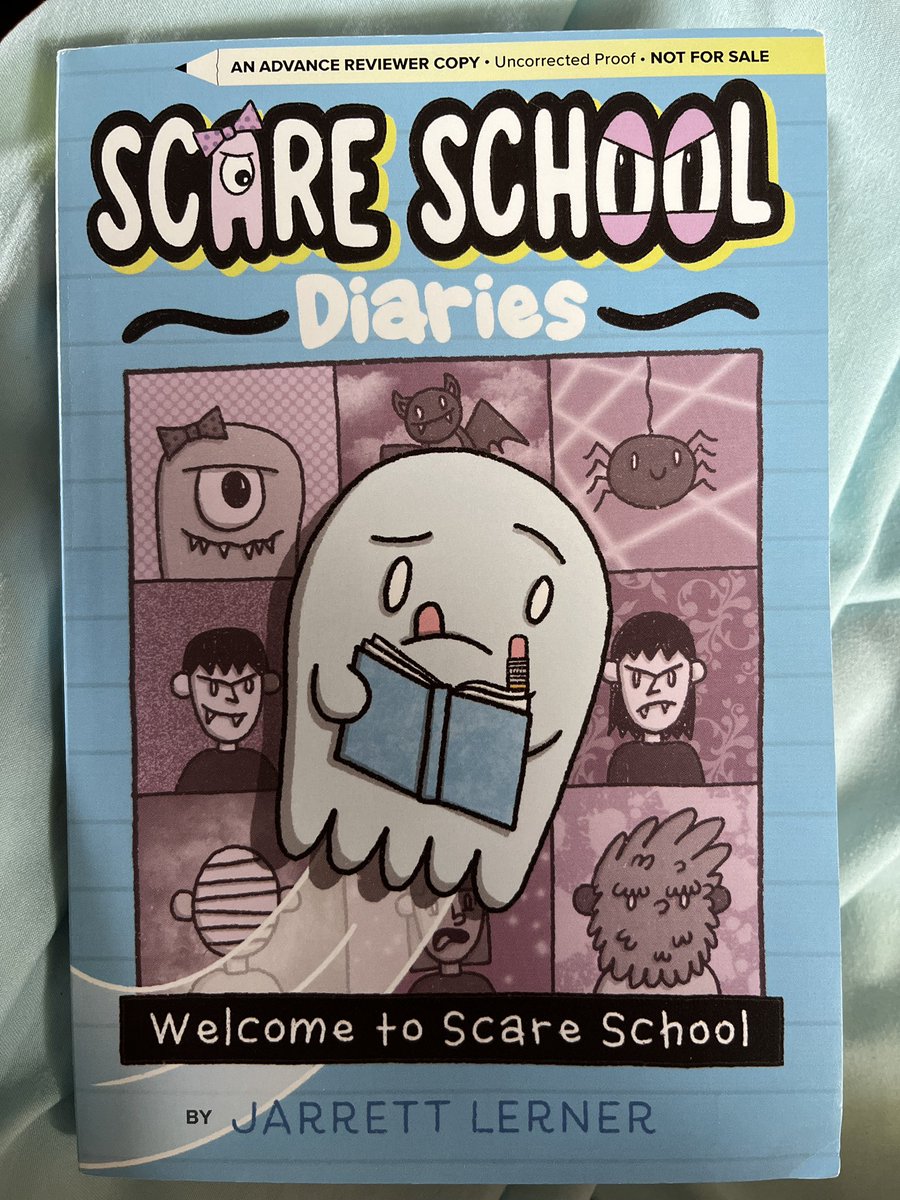 I love this early chapter book! Bash isn’t good at being a ghost but he has to go to scare school. A cute little story about making friends and believing in yourself that you should definitely read! Thanks @Jarrett_Lerner for sharing with #BookPosse! @SimonKIDS