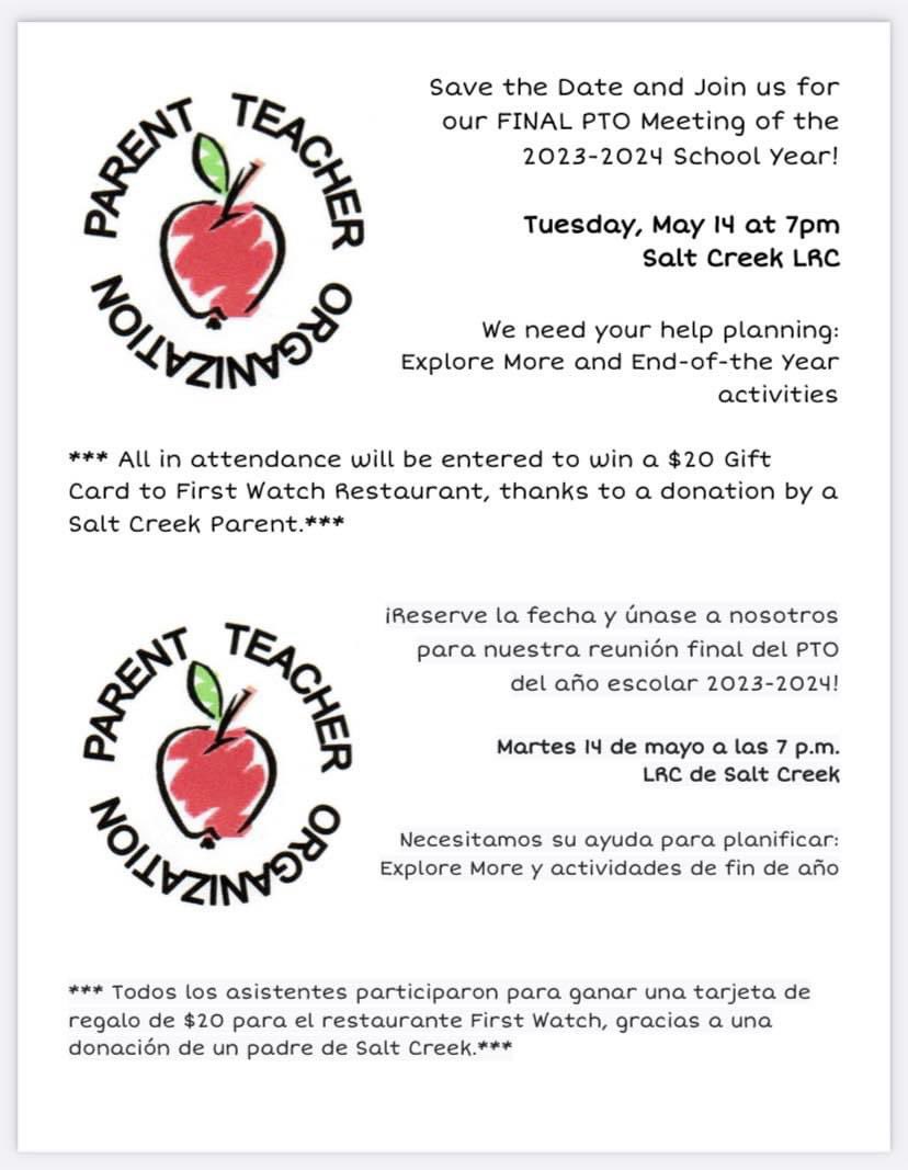 Salt Creek PTO tweet media