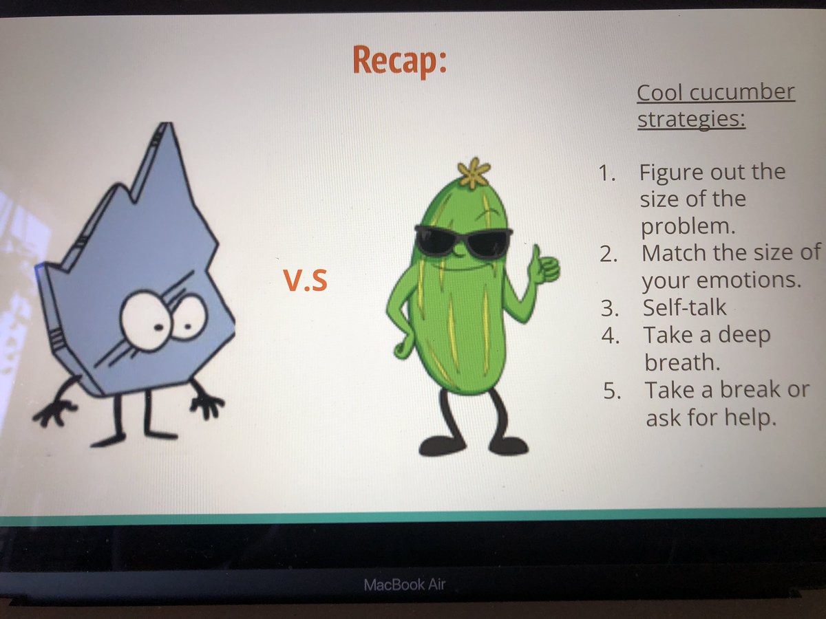 How do you manage big emotions? We are learning strategies to help us analyze and manage our feelings to avoid an over reaction!