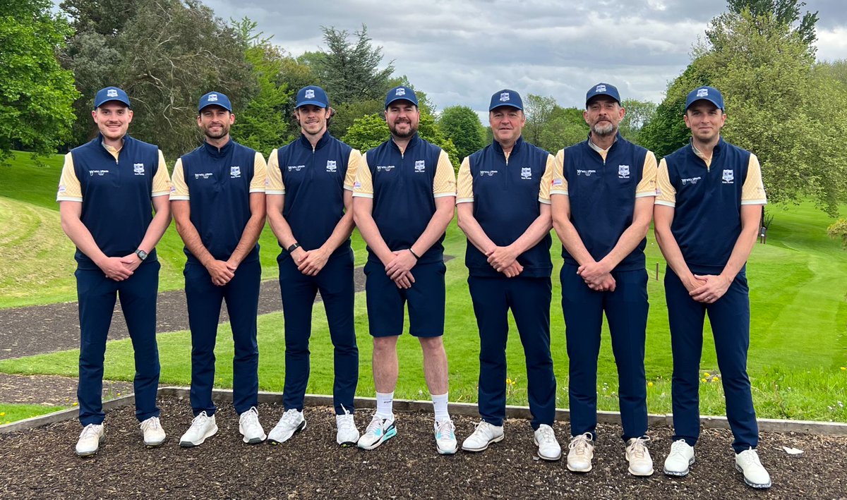 WhitchurchGC's tweet photo. Week 2, and it's a win for the 2nd team as they defeat @CaerphillyGolf at home

@Humphrys1992 &amp; @GarethBale11 making his debut, secured the first point, winning 5&amp;3

@rhyskentclark &amp; Daf Parry suffered a defeat before @paddymull &amp; @IanjVeale won on the 18th to secure the match 👏 https://t.co/1HcG8QCFRY