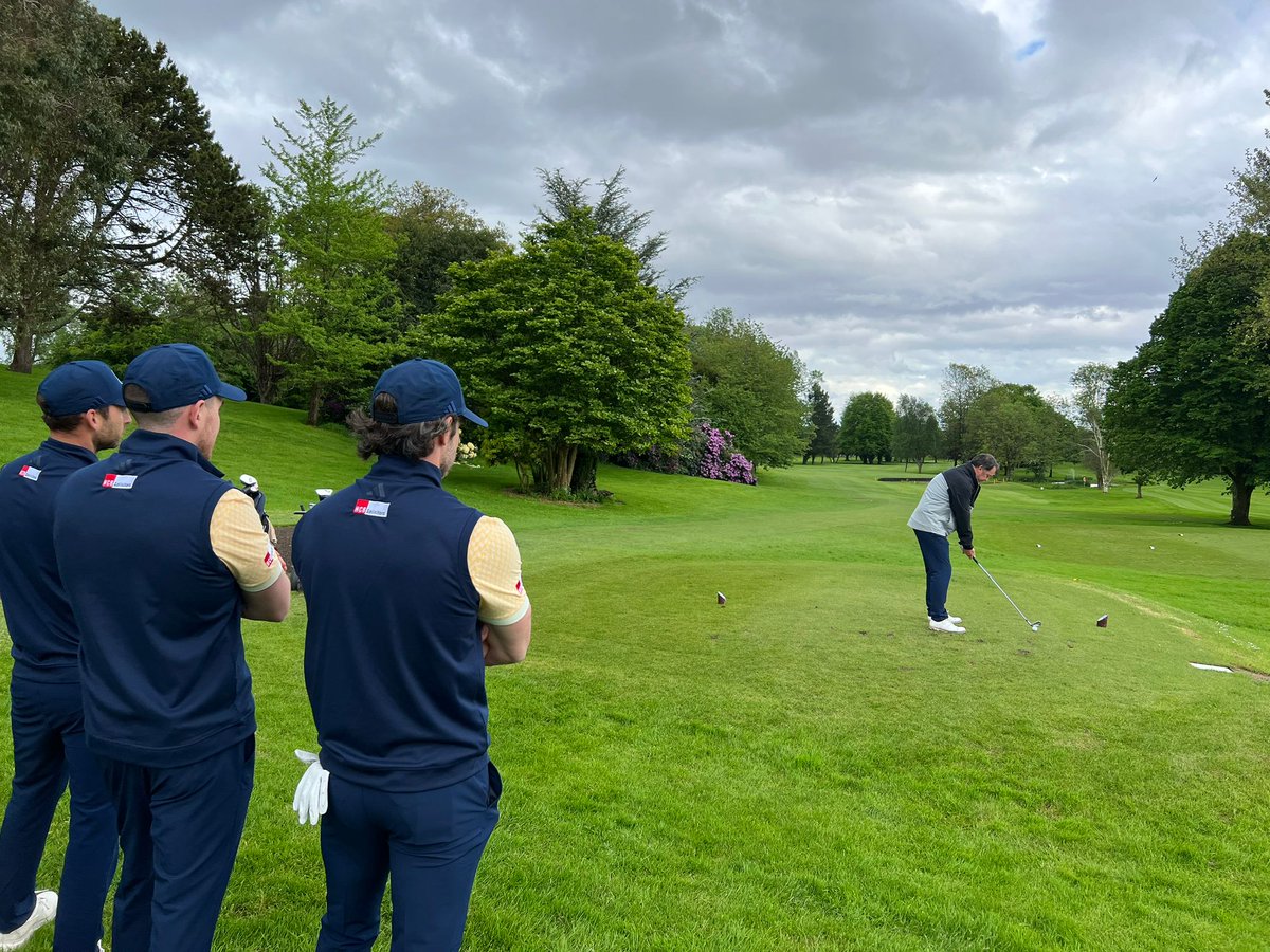 WhitchurchGC's tweet photo. Week 2, and it's a win for the 2nd team as they defeat @CaerphillyGolf at home

@Humphrys1992 &amp; @GarethBale11 making his debut, secured the first point, winning 5&amp;3

@rhyskentclark &amp; Daf Parry suffered a defeat before @paddymull &amp; @IanjVeale won on the 18th to secure the match 👏 https://t.co/1HcG8QCFRY