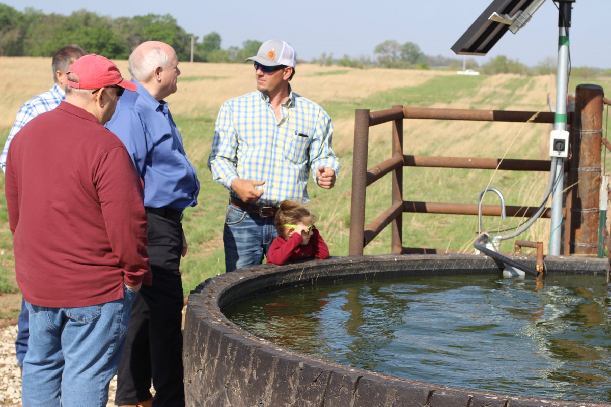 I recently visited the Cheney Reservoir Watershed Project to talk with staff and local farmers about this important rural-urban partnership that is helping conserve the precious water resources vital to our rural, suburban and urban communities.