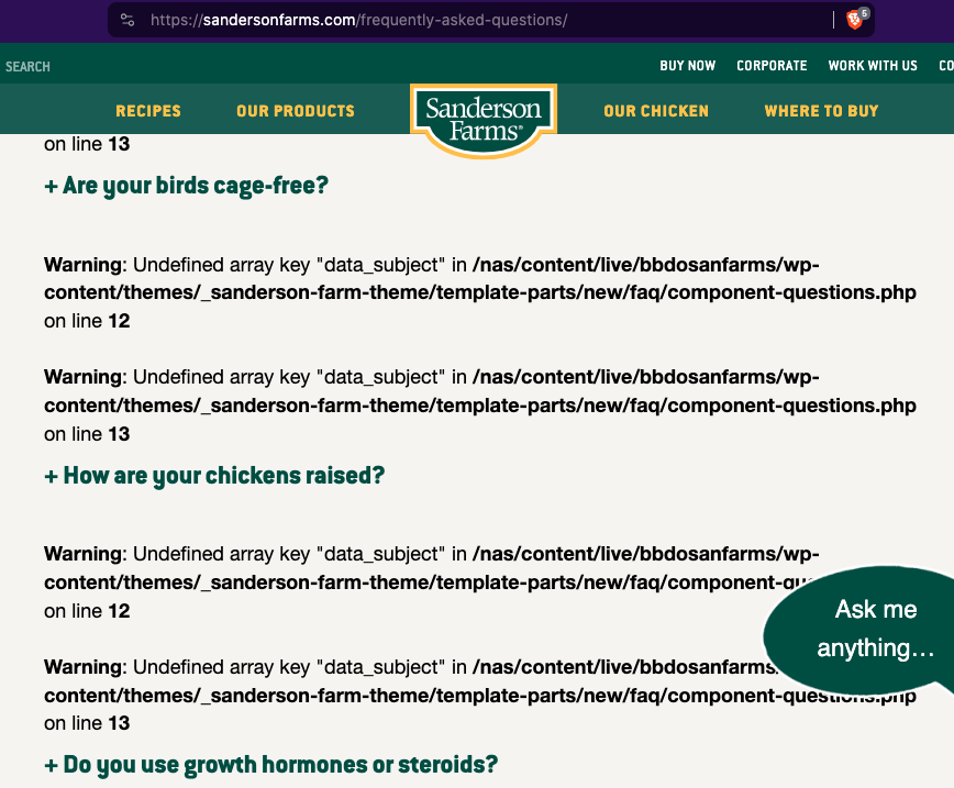 @LegendreKristy Sanderson was bought by WEF partner Cargill. Cargill has partnered with Bayer 'to provide farmers with innovative solutions' ... bioscience. Their FAQ page is interesting...