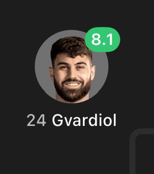 And let's talk about this guy too. Gvardiol has become even better, and has evolved under Pep Guardiola too. City really got him at a price half of what he's actually worth. Messi helped with that.