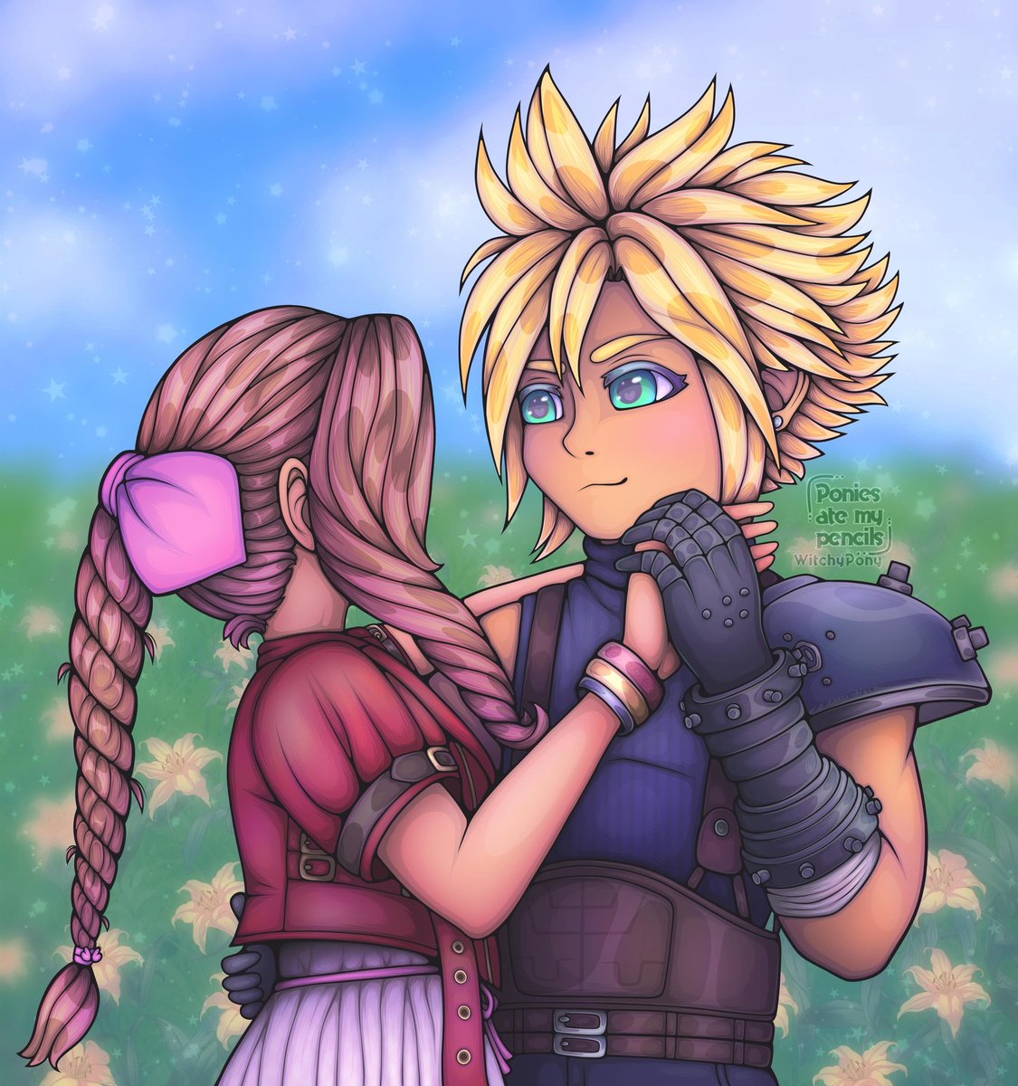 Clerith is magical, I love them so much~💖 I took a while to do this, any feedback will be absolutely appreciated!! 💖✨ #Clerith #クラエア
