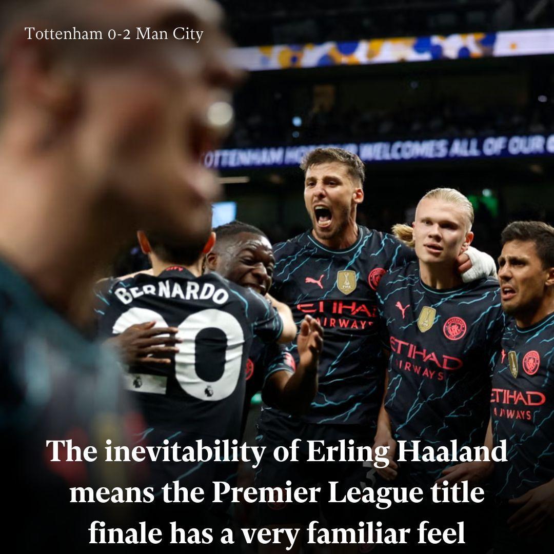 Spurs fans will feel they don't have to get into a horrible discussion over whether they have helped their biggest rivals win a first league in 20 years. A tension has gone, not least in the title race itself. independent.co.uk/sport/football…