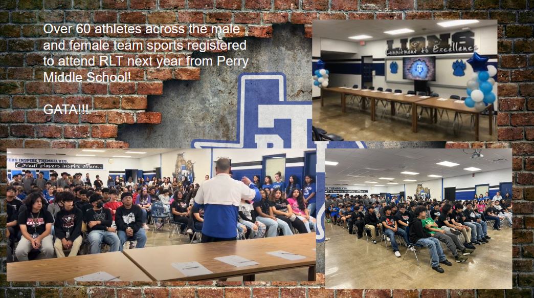 Super humbled to see how many young people are committed to attending RLT! Athletics programs are going to see a major increase in participation numbers in the coming years for sure! It's a great day to be a LION! #GATA #4P