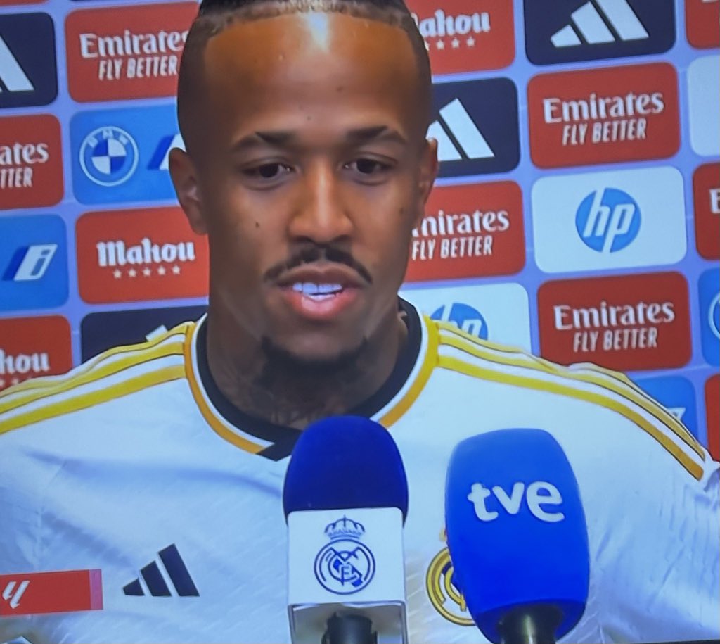 🚨🎙️| Militao: “Will I start in the final? The coach decides, but i feel very good.”
