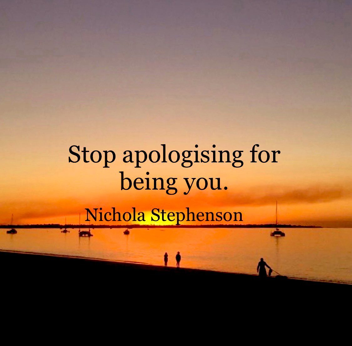 Stop apologising for being you! 👌

#positive #mentalhealth #mindset #joytrain #successtrain #thinkbigsundaywithmarsha #thrivetogether