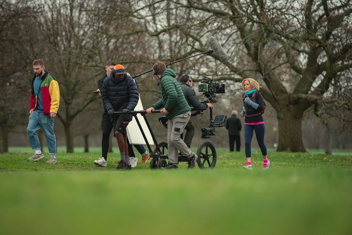 The only time I’ve ever run in Hyde Park.
@NetflixUK #Scoop #behindthescenes