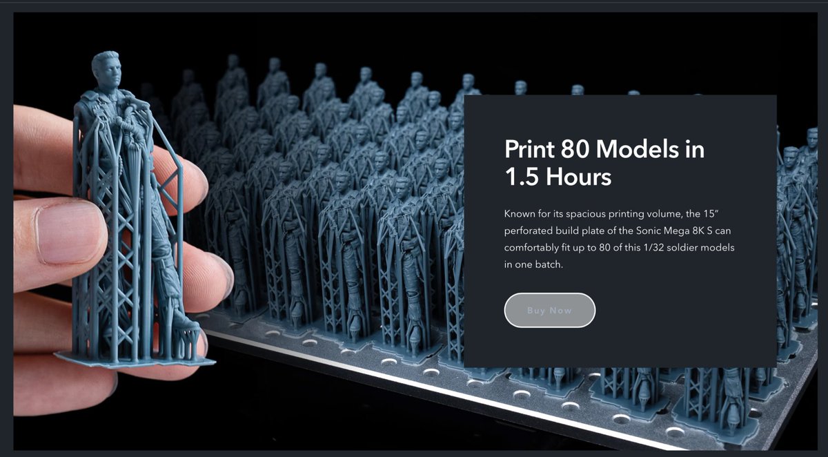 Upping my 3D printing game… 🤔

#3DPrinting #Warhammer40000 #WarhammerTheOldWorld #BoycottGW