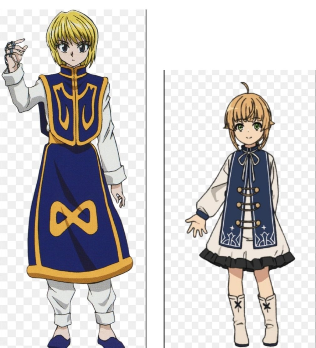 My brother said Norn from mushoku tensei looks like Kurapika from hunter x hunter.