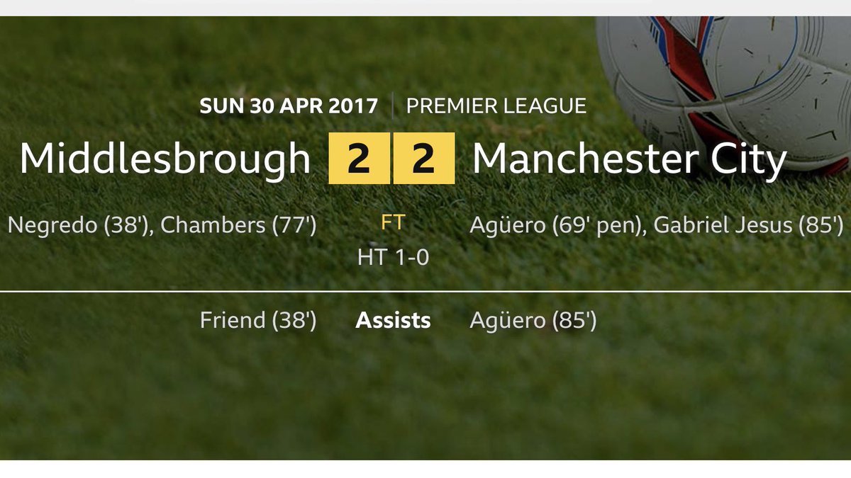 As Pep braces himself for a quadruple of Premier League titles in a row, do we think he still ponders how Middlesbrough Football Club are the only side he’s never beaten in English league football? 

#Boro #UTB