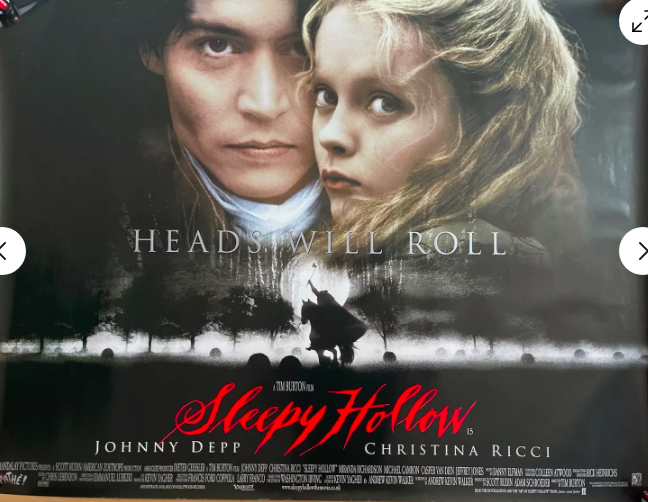 My Home Studio Cinema - Wednesday 15th May 
SLEEPY HOLLOW (15) 1999.
A 4K HD presentation on the Big Screen at 2.30pm
@MarcPickering 

*This is a private home screening*