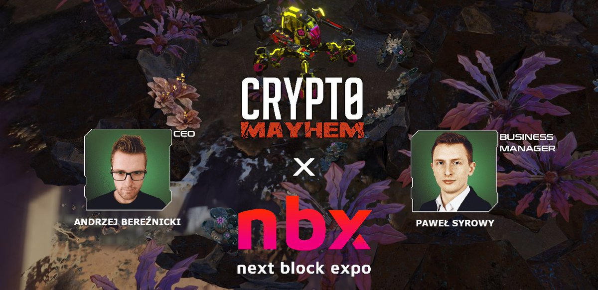 We will be at the next event 🚀@nextblockexpo

You can meet us on 15-16 May 2024 (Wednesday-Thursday) in Zlote Tarasy, Warsaw, Poland 🤝

We are open to meet all of you 🚨See you there🖐

#nbx #nextblockexpo #GameFi #NFT #next #block #expo