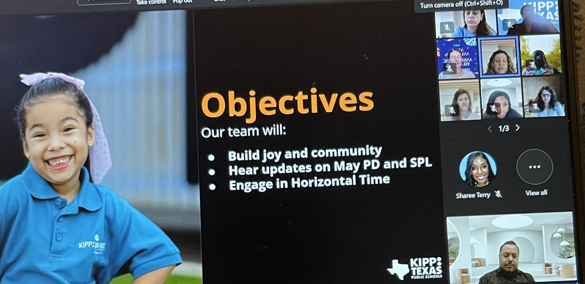 gmedina_00's tweet photo. Proud of the collaboration work our Academics team engaged in today! It was great to work with other senior directors and curriculum managers on ways to support teaching & learning for campus leaders/teachers. The future is bright for @kipptexas!
#teamwork
#BottomUpLeadership https://t.co/PzlQAyPieh