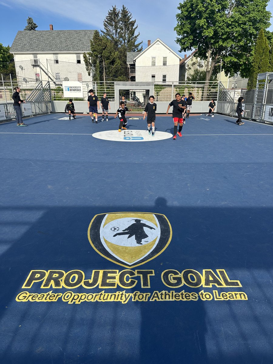 Spent the afternoon speaking to the kids at @ProjectGoalRI. Beyond grateful for the opportunity this program gave me 20 years ago.