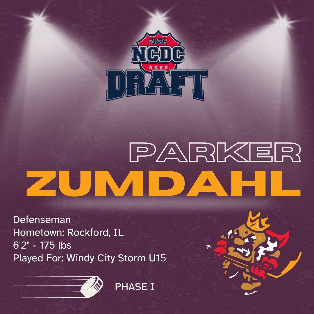 Let's Meet Your 2024 Spud Kings Draft Picks! 'Parker is a big, right-handed, mobile defenseman. At his size, skating ability, and only being an '08, his ceiling is incredibly high and his development trajectory is on a rapid pace,' stated Head Coach, Anthony Bohn.