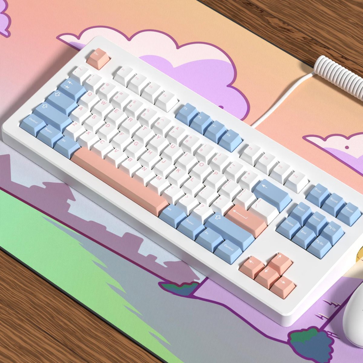 👉 ePBT Kavala &amp; ePBT Avilo keycaps are in stock now!

🌃 ePBT Kavala features a gorgeous and unique gradient that inspired by cloudy sunsets.
🏛️ ePBT Avilo is inspired by the stunning architecture of the Spanish town named Ávila.

vala.supply/collections/in…
-----
#mechkeys #keycaps