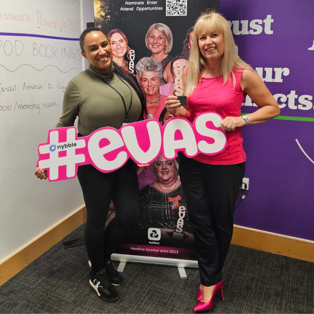 We popped over to Leeds today & met up with some fantastic women, hearing about their businesses & the stories behind them. Thank you Andrea Fogg for sharing her EVAS experience & Heather Waters & the NatWest team for a warm welcome. #EVAS2024