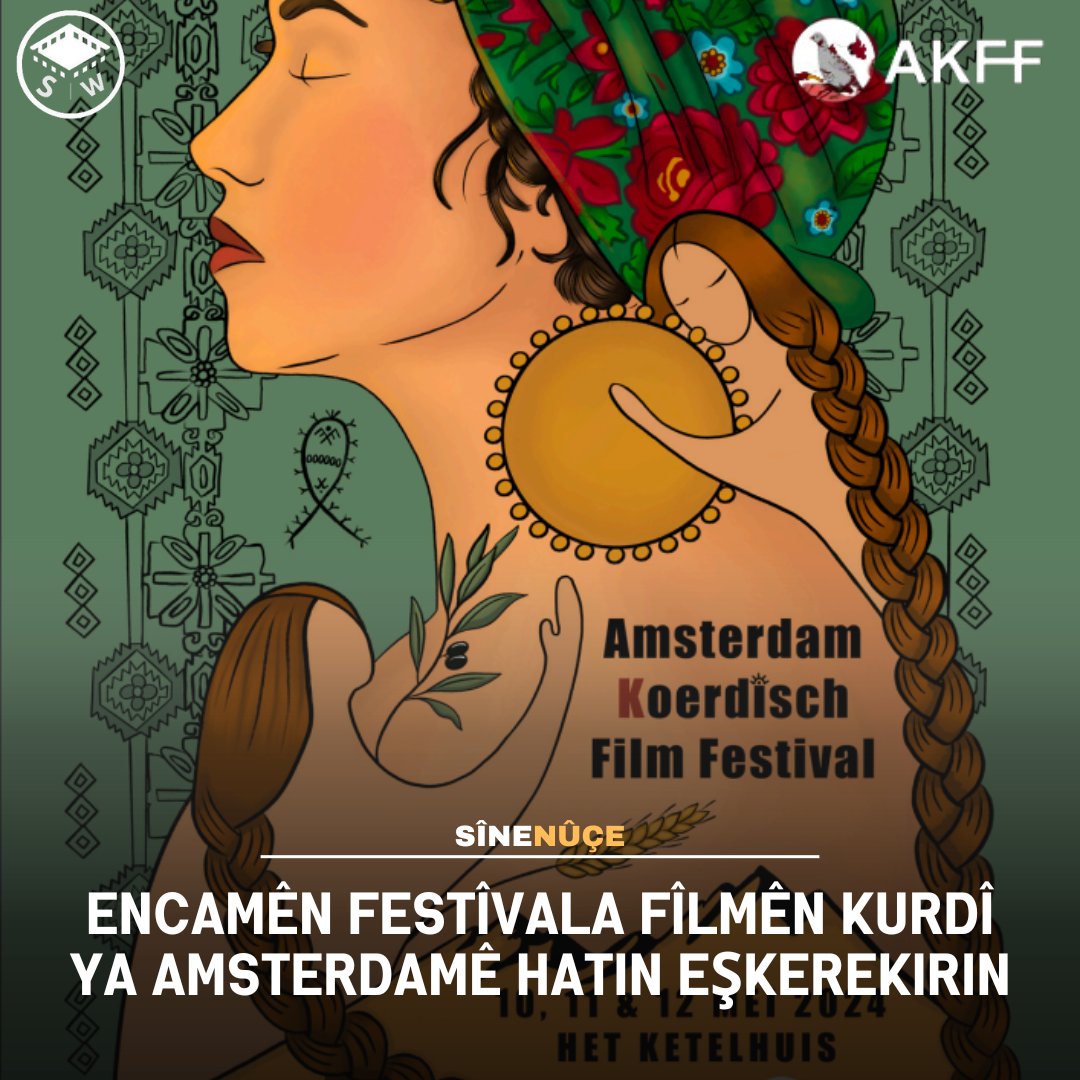 Encamên Festîvala Fîlmên Kurdî ya Amsterdamê @koerdischfilmfestival ya ku di navbera 10-12ê Gulana 2024an li Amsterdamê qewimî hatin eşkerekirin. Li gorî encaman fîlmê Elaha yê Milena Aboyan wek fîlmê her baş ser ket.
