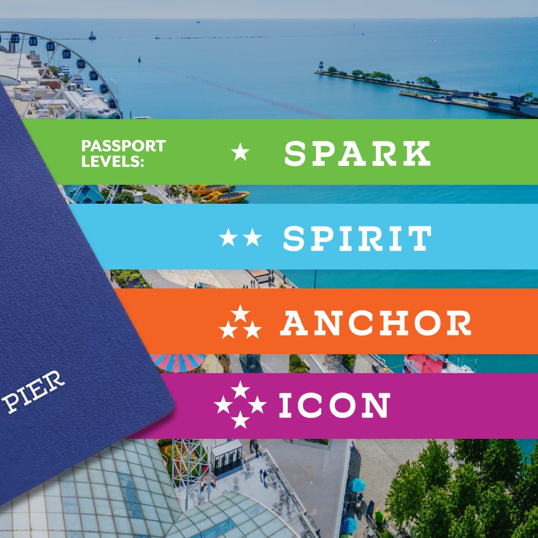 What level fits you best? Check out the exclusive benefits for parking, entertainment, dining and more. bit.ly/3xV3q0G #NavyPierPassport