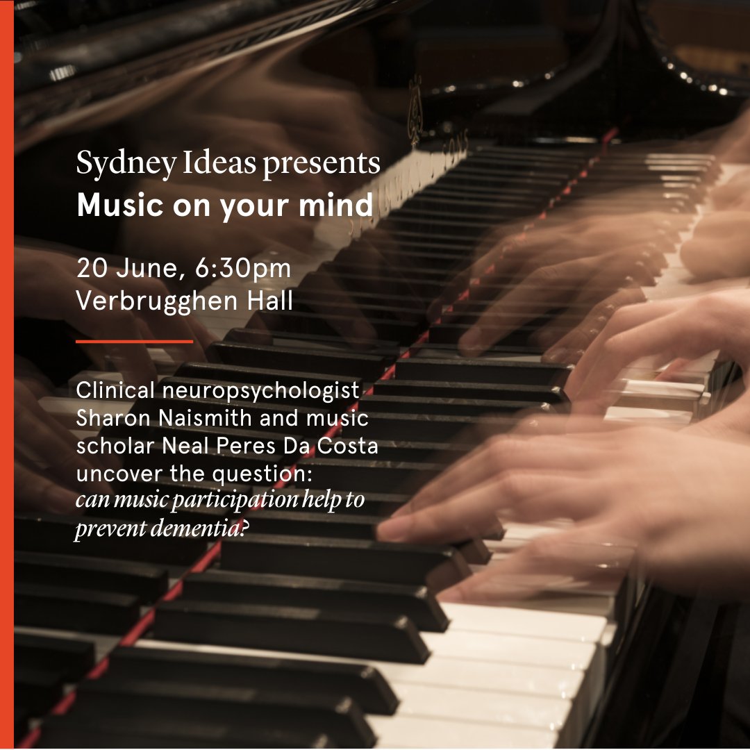 Did you know there are physical benefits to playing an instrument 🎸?

In this talk with @brainandmindcentre and @sydneycon, hear about recent interdisciplinary research bringing together neuroscientists, bioengineers, musicians and imaging experts: ow.ly/R8mv50Ry9Sa