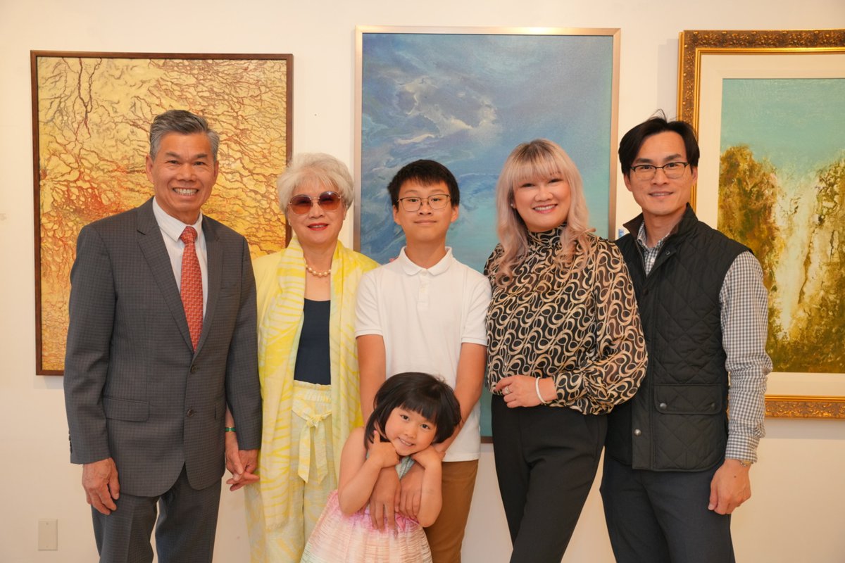 We recently attended the John Han-Chang Lin Art Exhibition opening reception in celebration of #AsianHeritageMonth. John is generously donating proceeds from his art sales to support PAFN's mission to create a more #inclusive province and beyond for the neurodiverse community!