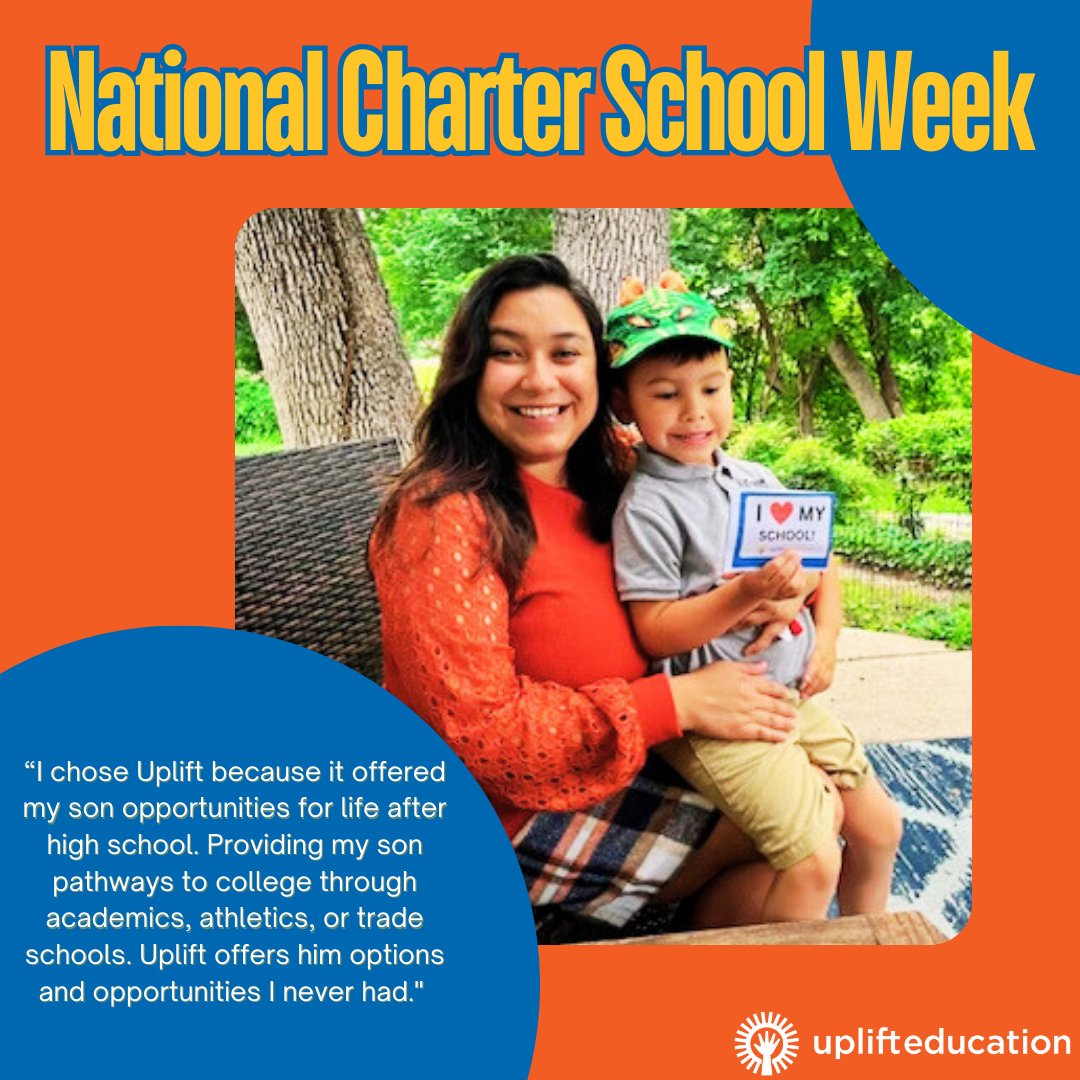 🌟 Celebrating #CharterSchoolsWeek! Meet Mireille, one of our amazing Fort Worth parents, sharing how Uplift Education provides her son with life-changing opportunities. 'I choose Uplift because it offers my son options for life after high school,' says Mireille. #UpliftStories