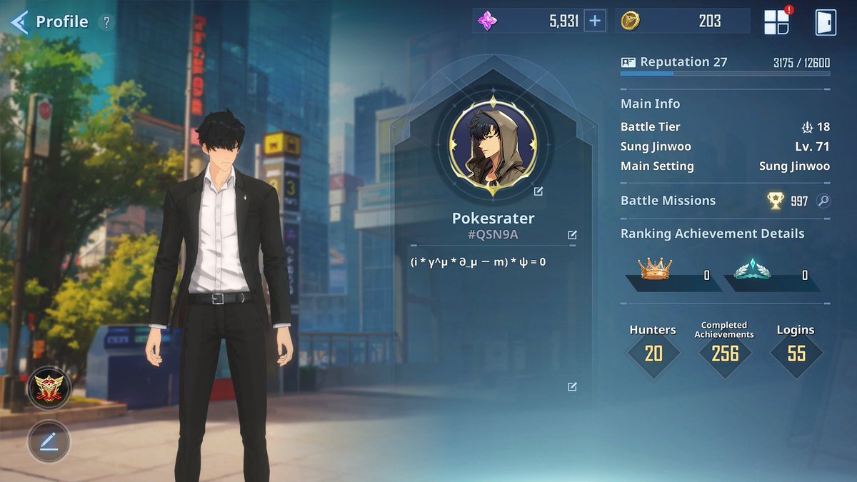 PokesraterFR's tweet photo. #SoloLevelingARISE
#sololeveling
#sololevelinggame
#BeatTheDevs https://t.co/mpGAR6RXge