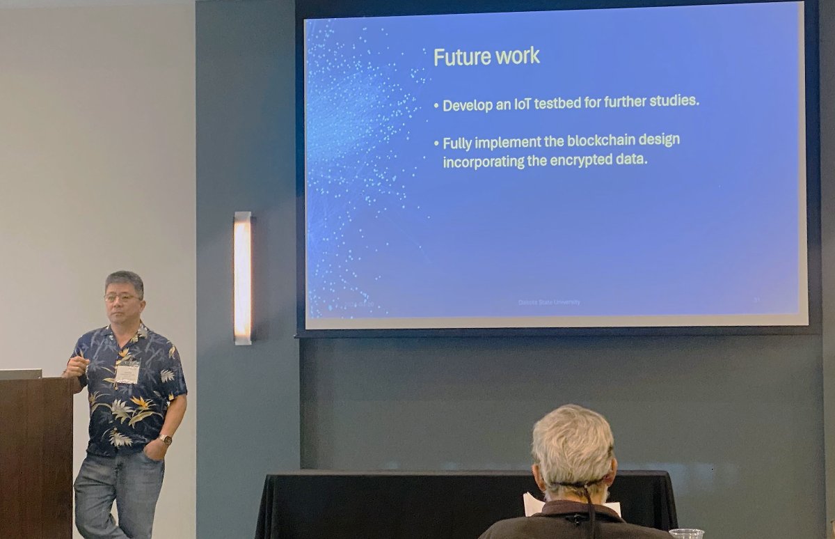 Puerto Rico, has much to offer – beaches, churches, and museums. For two Dakota State University doctoral students – Tjada Nelson &amp; Bryan Ikei – it also offered the opportunity to share research they have conducted in Intelligent Security and Privacy.

➡️ ow.ly/NfqN50RGl8A