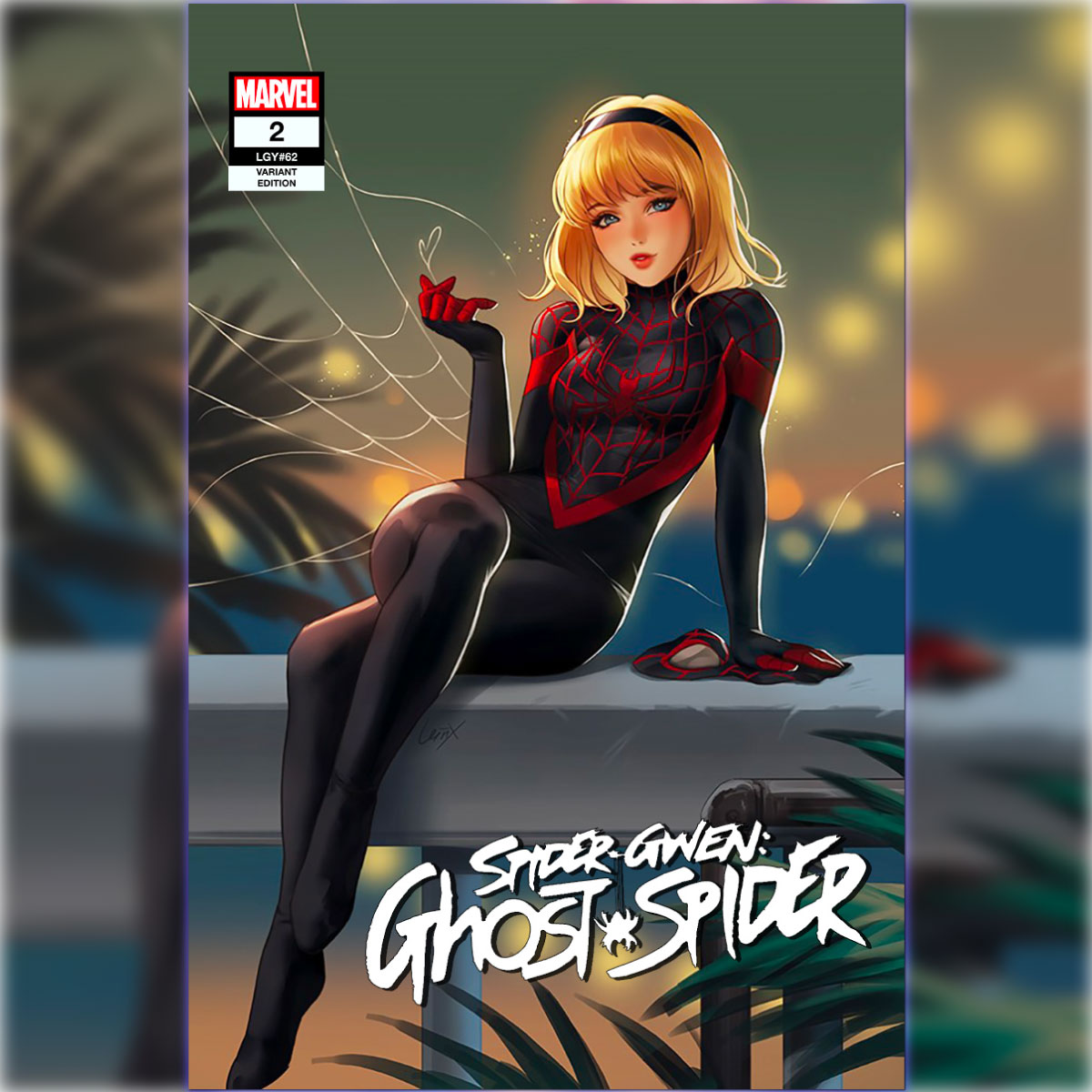 Heads up, True Believers!  Pre-orders for the exclusive Spider-Gwen Ghost-Spider #2 with Leirix's cover art (featuring Gwen in Miles' suit!) start 5 PM CST on 5/15! Don't miss out: UnknownComicBooks.com #SpiderGwen #ExclusiveCover #PreOrderNow #UnknownComics
