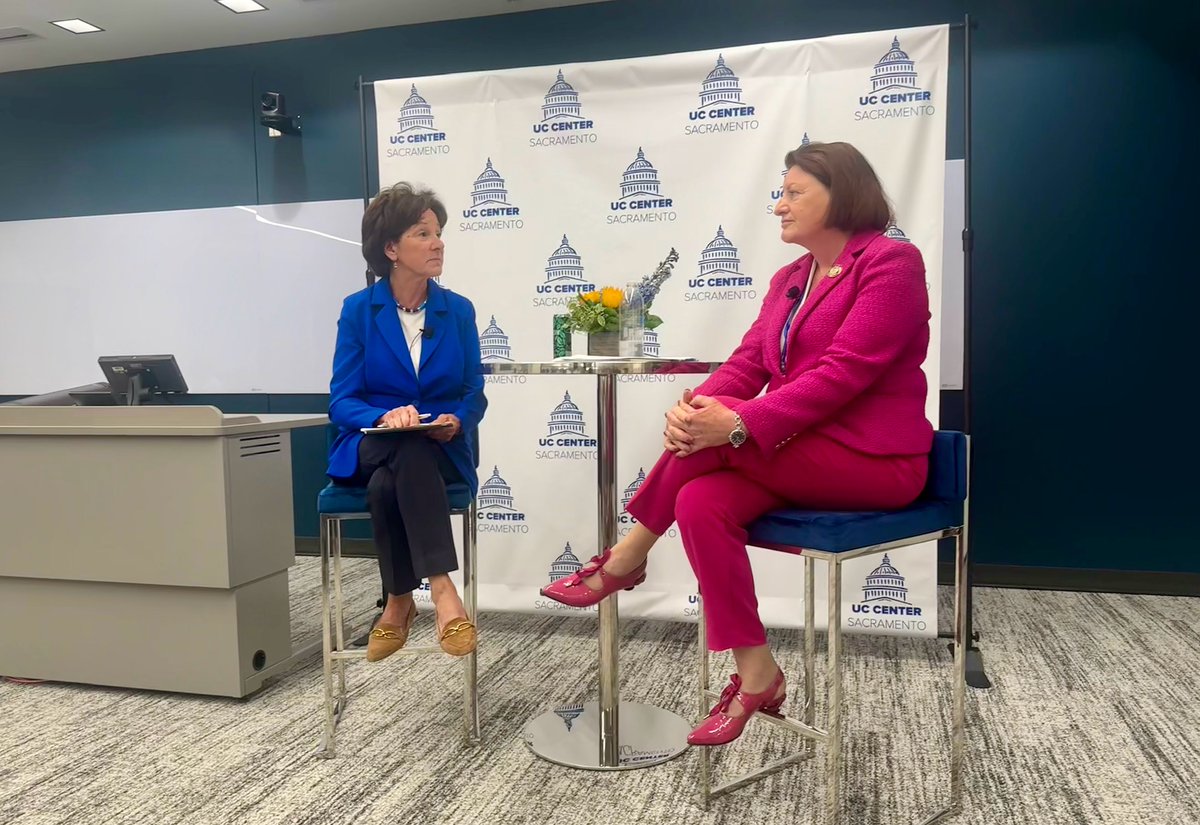 Today, I joined Monica Lozano at @UCCenterSac Student and Policy Center to discuss my experience in the #CALeg and my vision for California’s future. Thank you to the @UOfCalifornia students and leaders who participated!