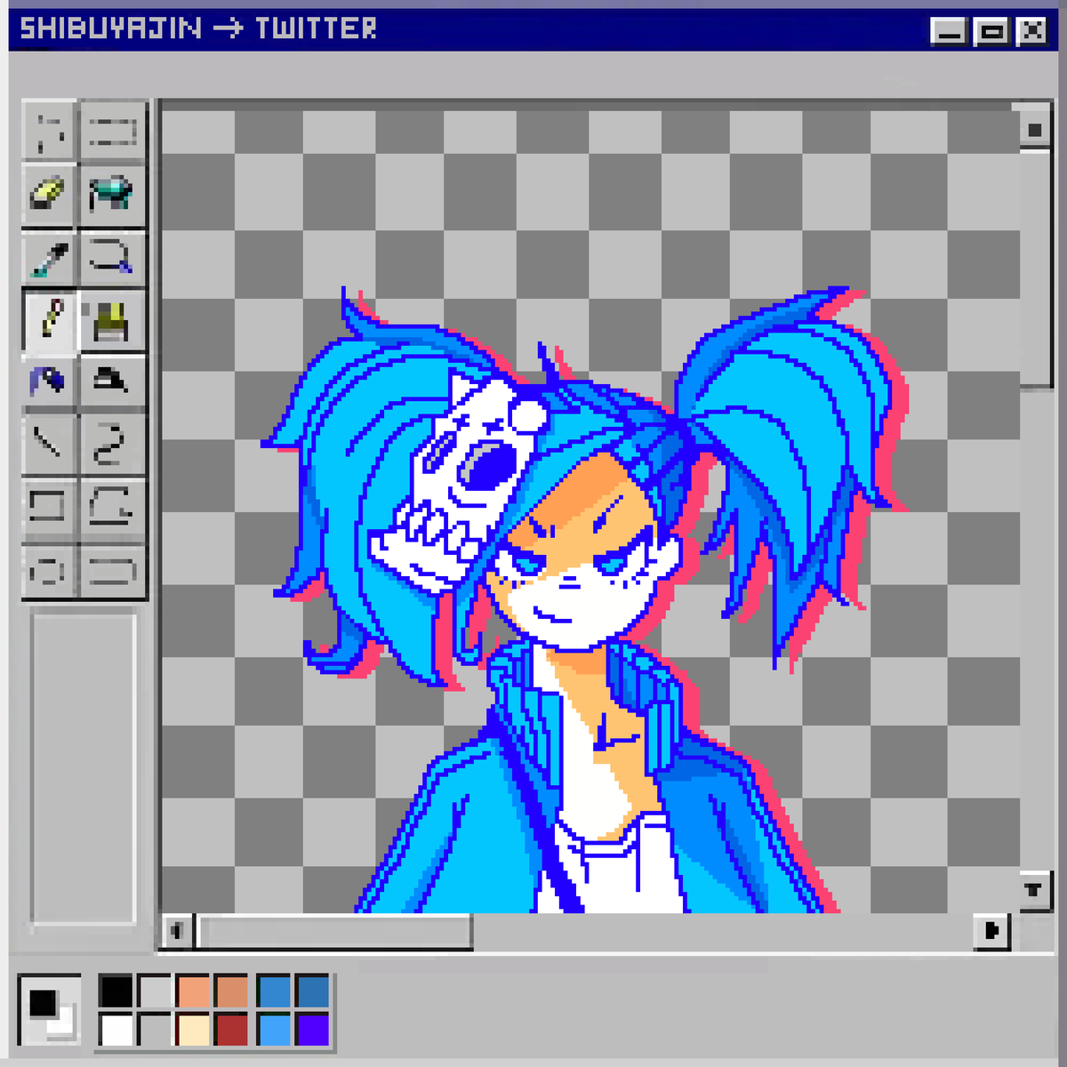 Shibuyajin ✂️ I'm making a game! tweet media