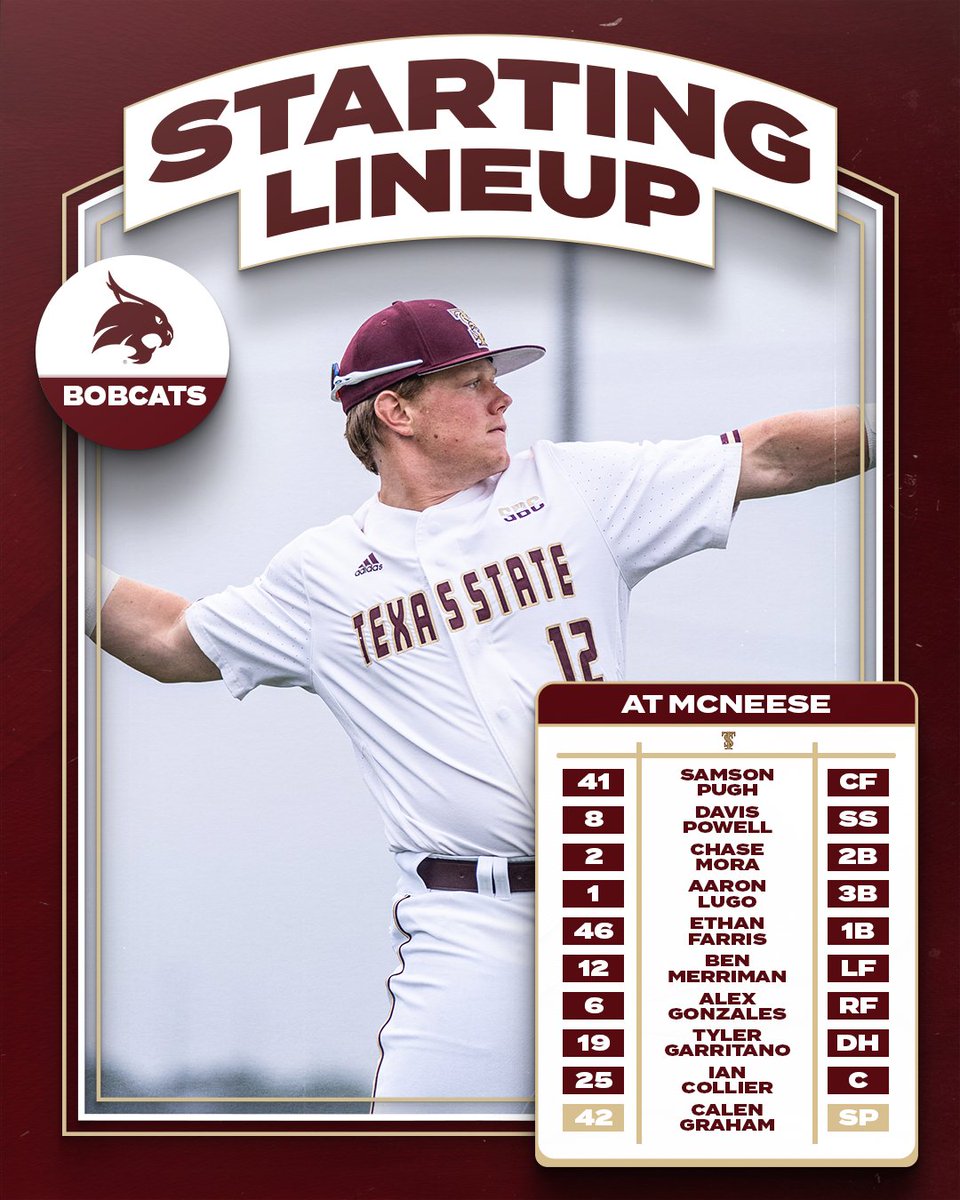 Texas State Baseball tweet media