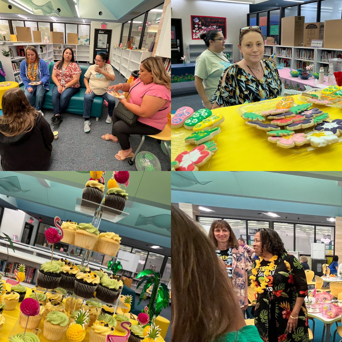 Retirement Loading for three dedicated and deserving Pirates! @PetroskyPirates are sending these ladies off in luau style! #PirateProud #Retirementloading #NewAdventures