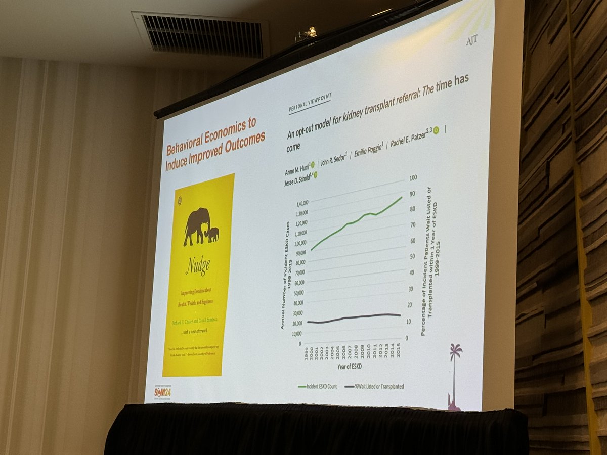 Dr. Jesse Schold discusses the 'opt-out' model for #kidneytransplant referral 

'The time has come' 

pubmed.ncbi.nlm.nih.gov/32519382/

#NKFClinicals