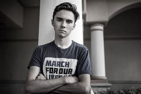 David Hogg lifts weights.
He's currently curling TWO tampons!