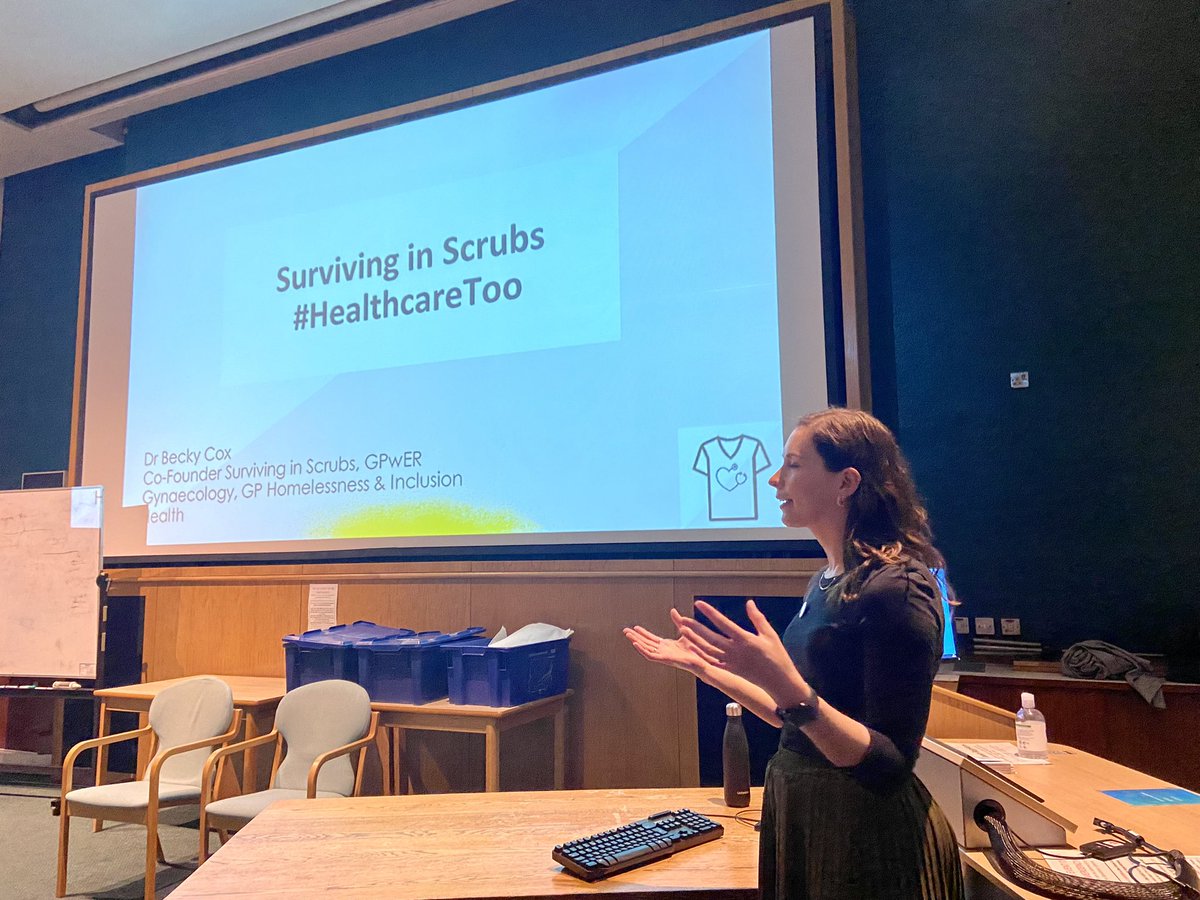 Thanks @doctorbeckycox @ScrubSurvivors for an inspiring & thought provoking workshop @Leic_hospital this anoon & for speaking tonight @lwim101 activism & allyship event #sexualsafety #HealthcareToo