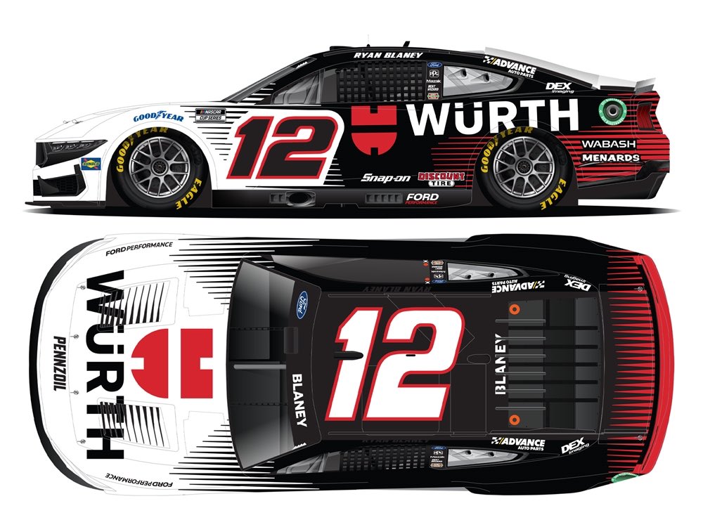 Ryan Blaney’s 2024 Wurth Diecast Cars are now available for Pre-Orders! Order Here: circlebdiecast.com/store/Search.a…