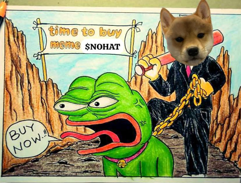 thegemcrab's tweet photo. @Dior100x $NOHAT IS JUST GETTING STARTED... https://t.co/nVKJ6dRg7x