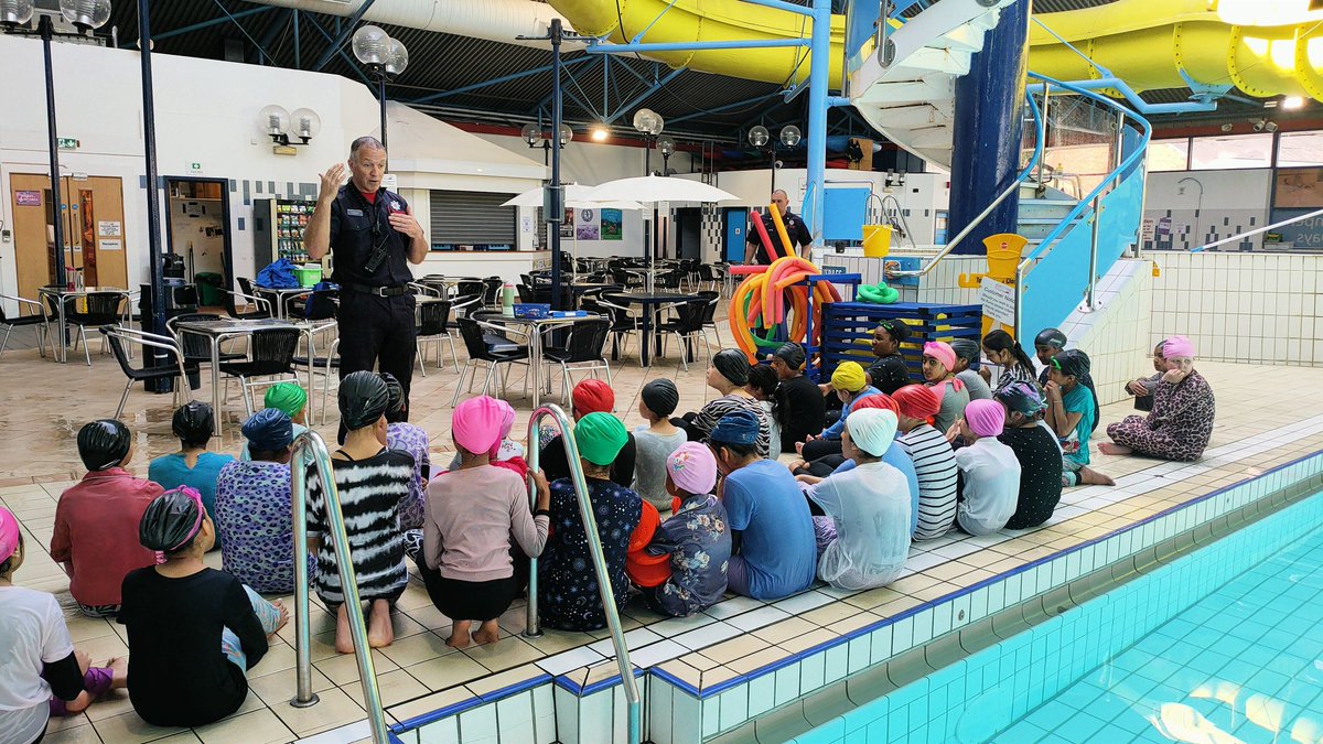 Over the last 2 days at our local pools, we have delivered  7 one hour  water safety sessions  to the school children of Pendle. That's   300 children educated  on the dangers of open water and how to Shout, Reach and Throw to safely rescue a person from open water. #WaterSafety