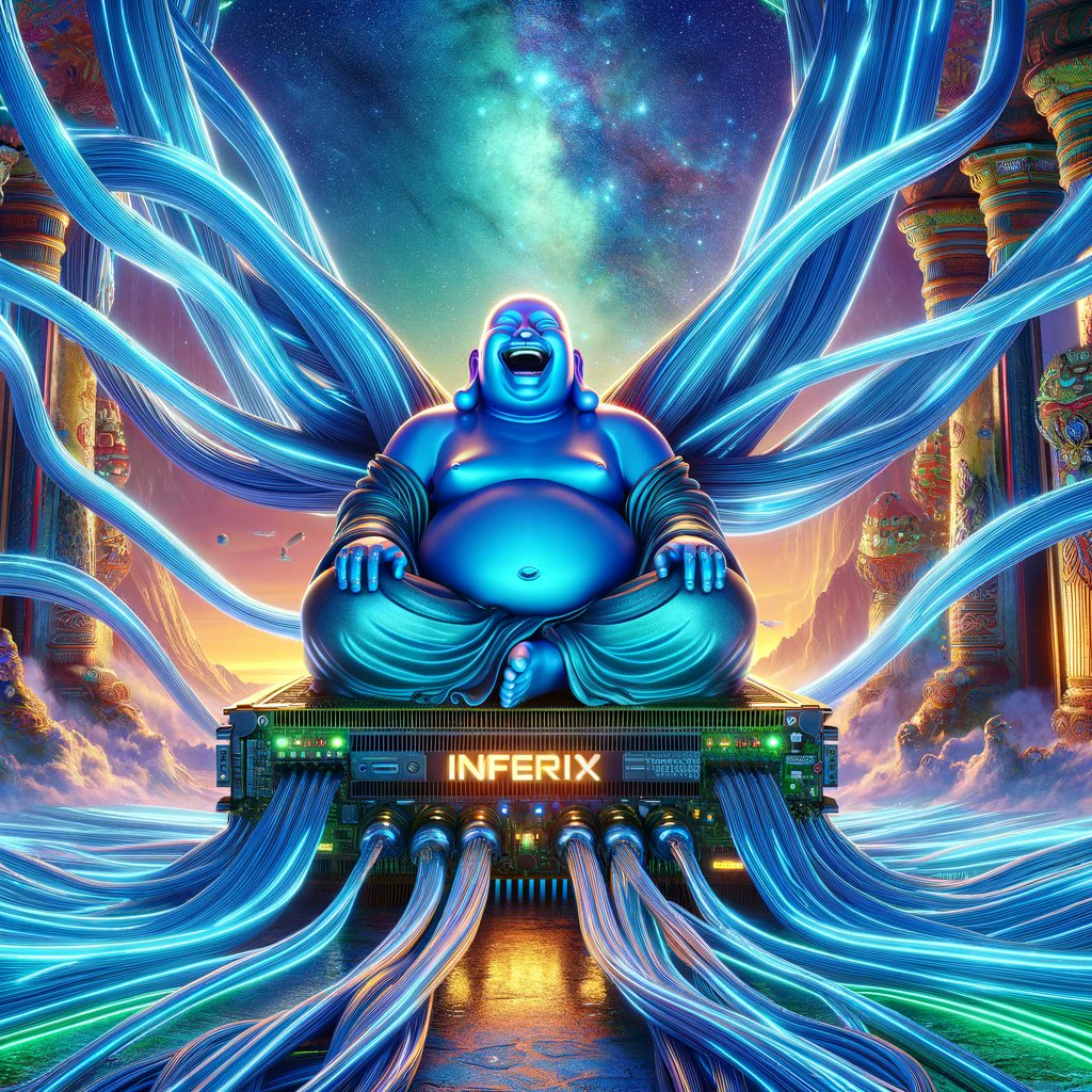 AnicAnatta's tweet image. @InferixGPU
#Inferix #DePIN #DecentralizedGPU #AIinference #DecentralizedRender #SoQuest #ProQuest #AllianceCampaign