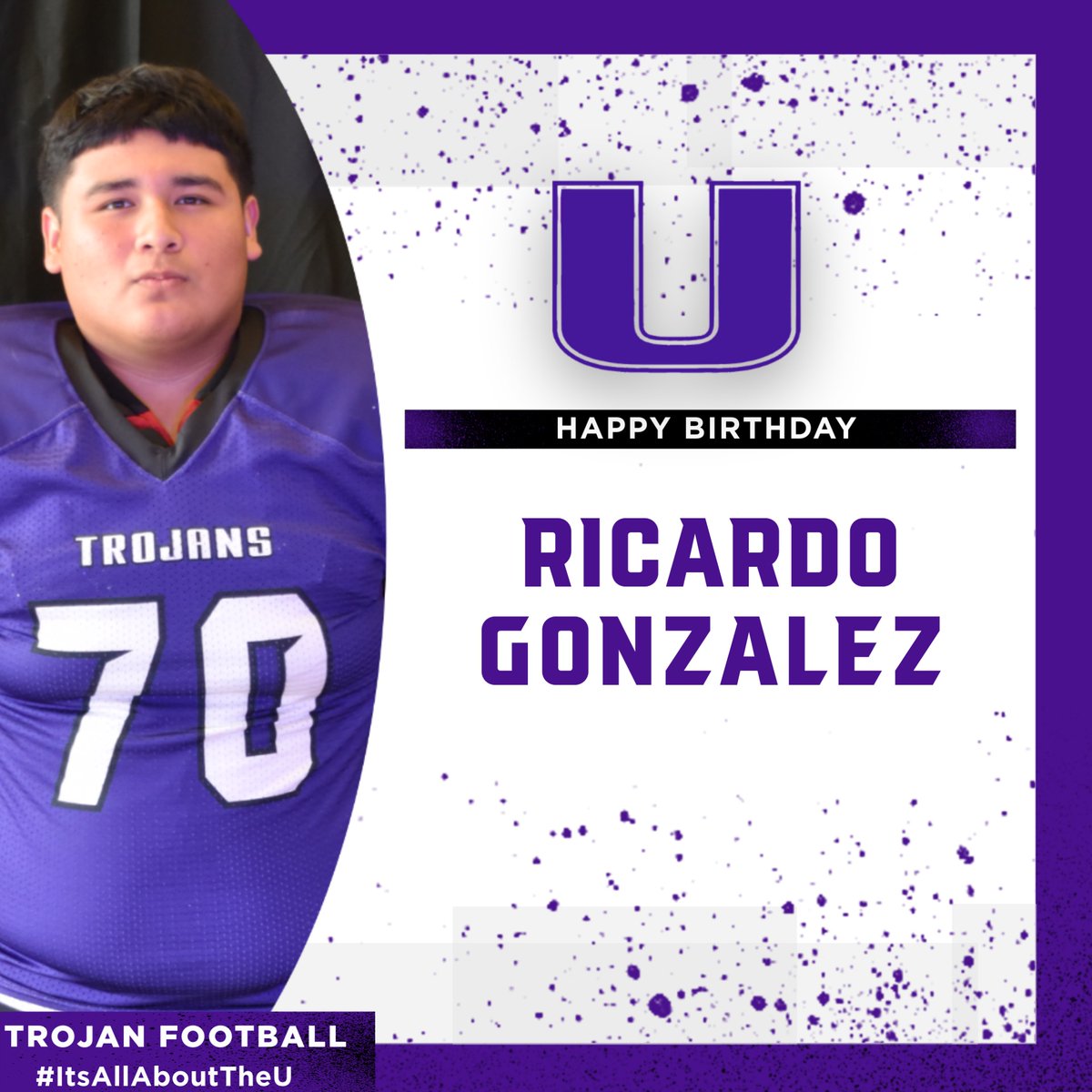Happy Birthday to Ricardo Gonzalez!