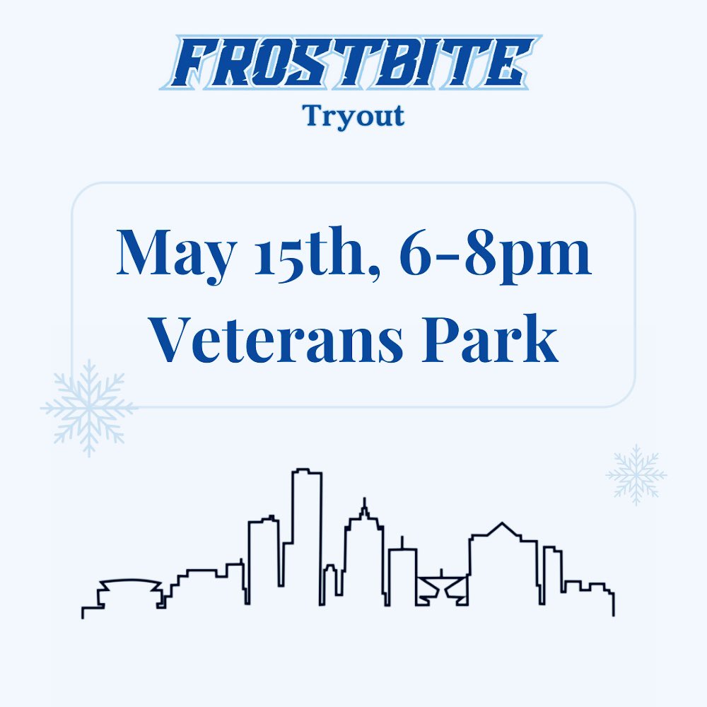 FrostbiteUlt's tweet photo. We can’t wait to see everyone tomorrow! Come join the frosty vibes! ❄️ https://t.co/eoFodDELLk
