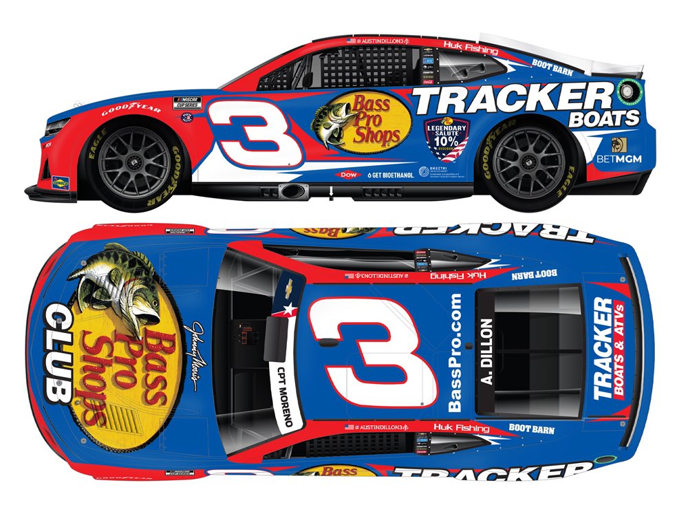 Austin Dillon’s 2024 Bass Pro Shops Salutes Diecast Cars are now available for Pre-Orders! Order Here: circlebdiecast.com/store/Search.a…