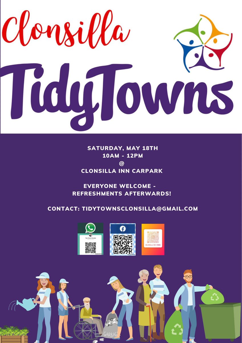 Clonsilla Tidy Towns tweet media