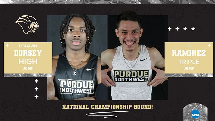 🚨NATIONAL CHAMPIONSHIP BOUND🚨 History Makers! @pnw_xctf D’Shawn Dorsey and JC Ramirez officially qualified for the NCAA DII Men’s and Women’s Outdoor Track & Field National Championships! They are the first Pride student-athletes ever to reach this stage! #RoarPride 🦁